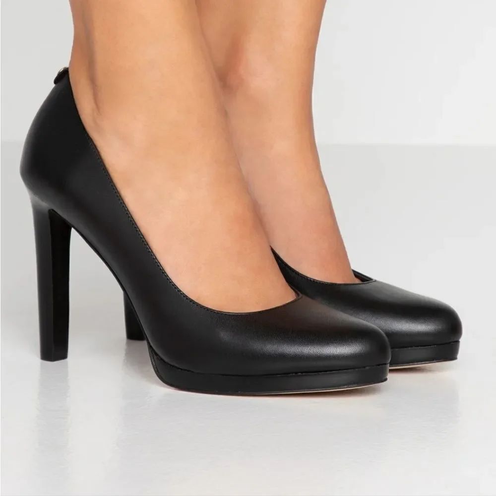ANTONIO MELANI  HIGH HEEL STILETTOS ROUND TOE SLIP-ON WOMEN"S SHOE